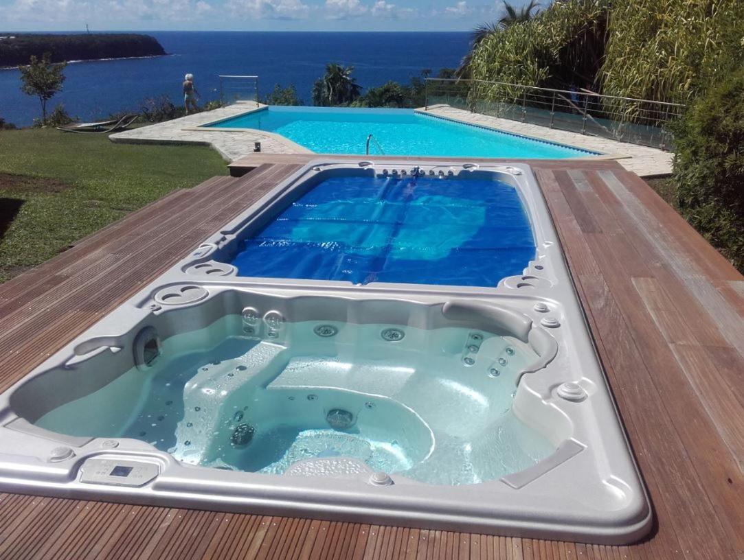 Chambre D'Hotes "Villa Rayon Vert" Deshaies Luaran gambar
