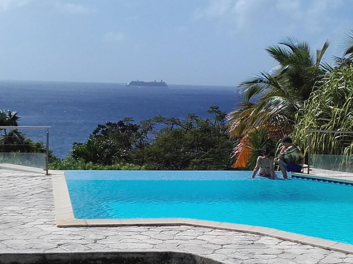Chambre D'Hotes "Villa Rayon Vert" Deshaies Luaran gambar